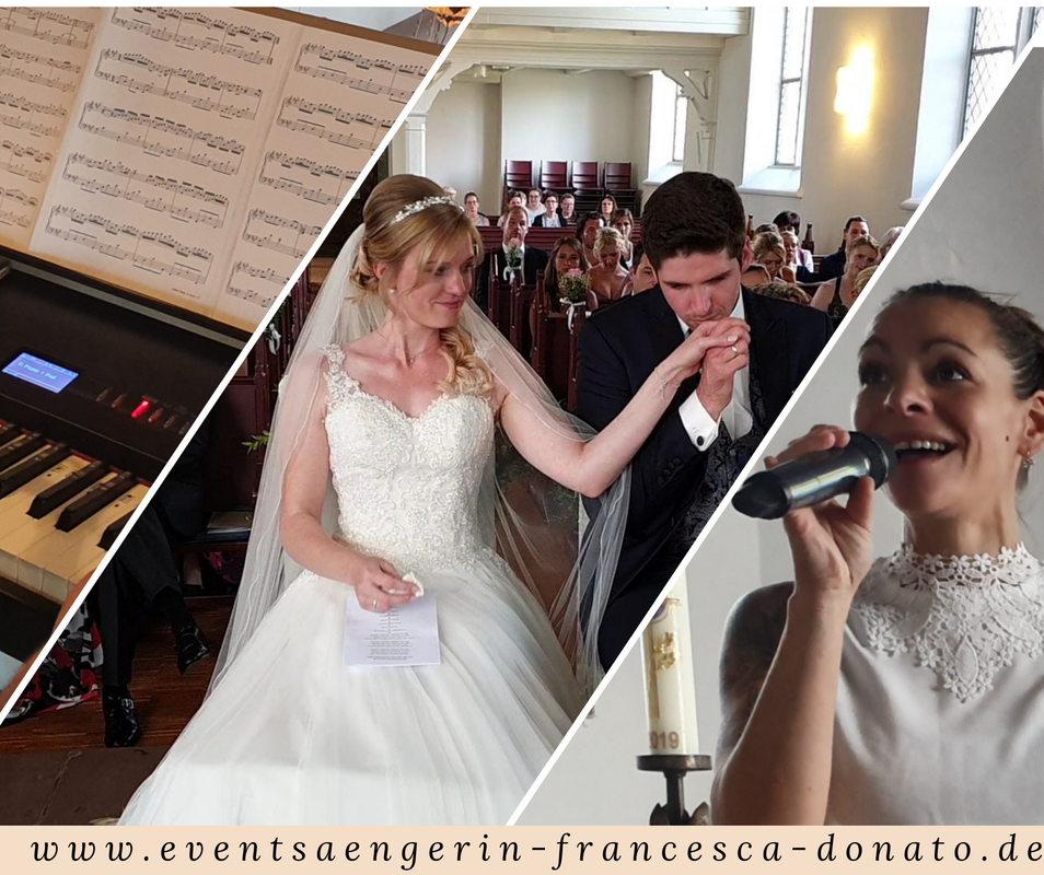 Francesca Donato Gesang zur Hochzeit in der St. Johannis-Kirche Dungelbeck